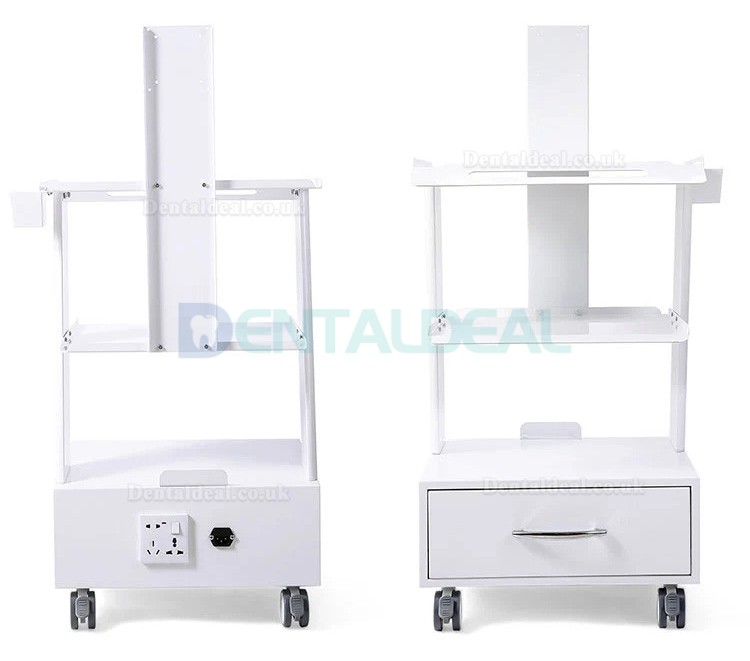 Dentech K2 Mobile Dental Trolley Cart Unit with Drawer and Storage Cabinet